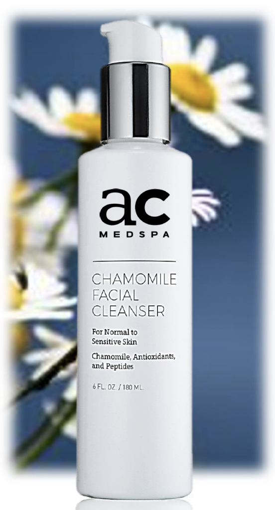 medical-grade chamomile facial cleanser