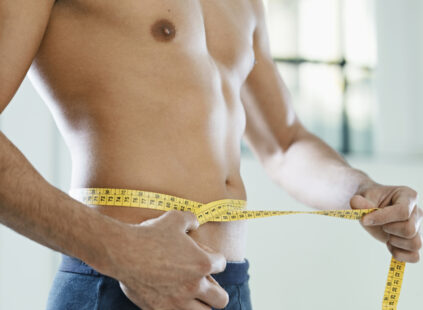 man with toned stomach from CoolSculpting