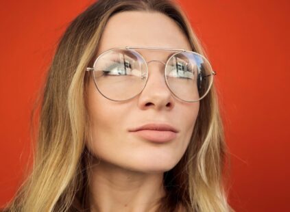 woman with clear youthful skin from a deep cleansing facial in Kansas City